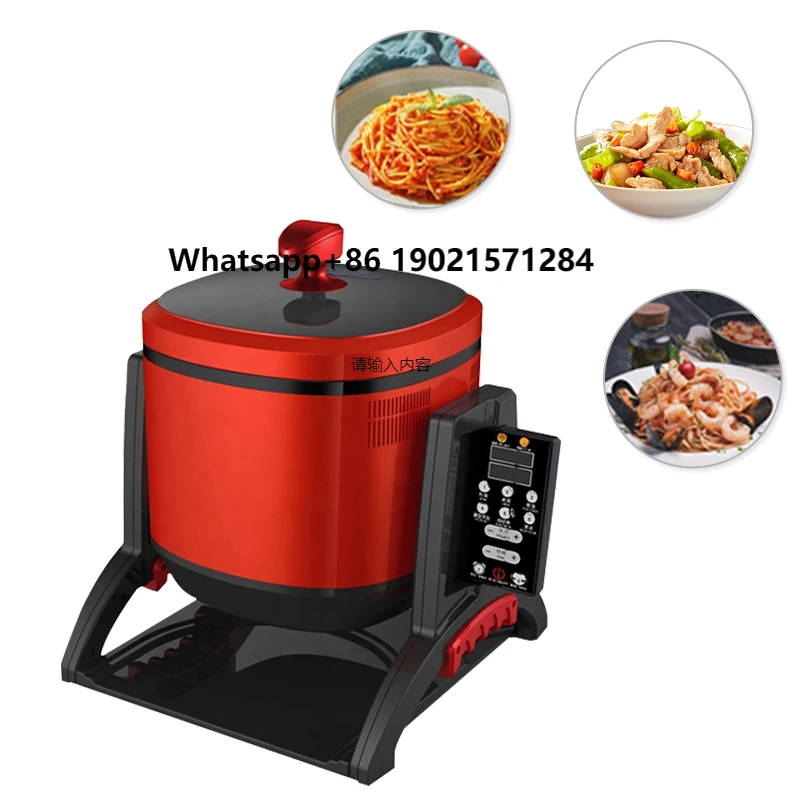 

2200w Electromagnetic Heating Intelligent Cooker Robot for Home Kitchen Automatic Robot Cooking Machine