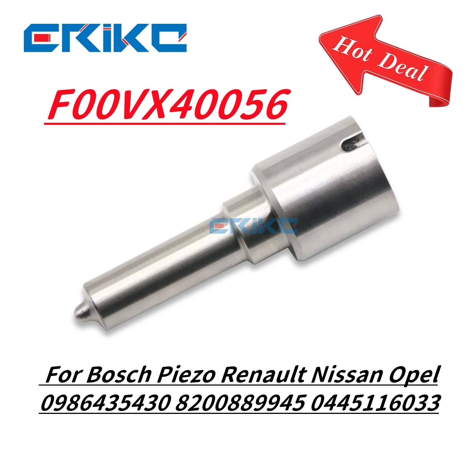 F00VX40056 Common Rail Tip 0445116033 Fuel Injector Nozzle FOOVX40056 For Bosch Piezo Renault Nissan Opel 0986435430 8200889945