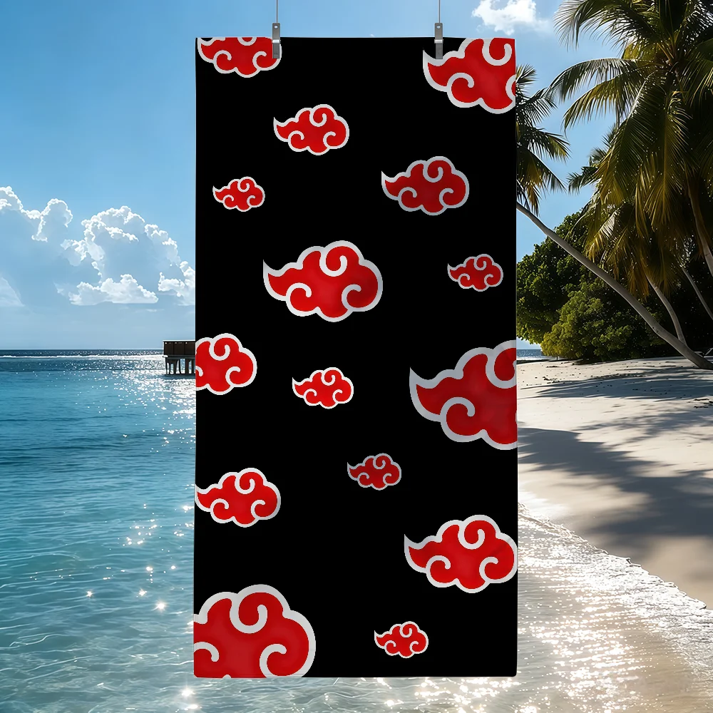 Adventure anime N-NARUTO Towel Drying Bath Towel Applicable To Light Swimming Camping Yoga Beach Out