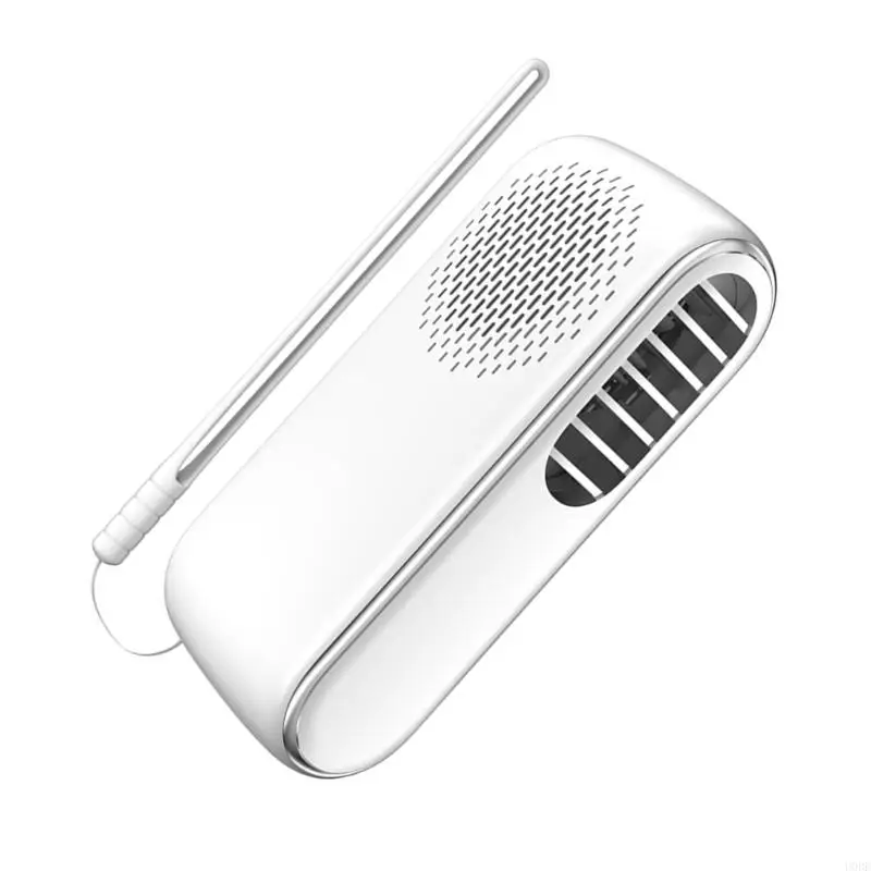 عملية هادئة، مروحة تبريد صغيرة، تصميم بدون شفرات، أداة تبريد مثالية للطقس الحار، حجم صغير، 3 اختيارات من الألوان