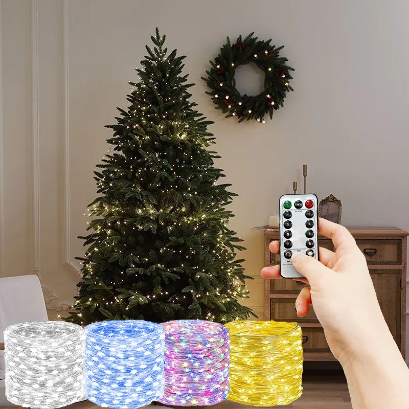 Lighting Room Decor Photo - USB Remote Control Fairy Lights Copper
