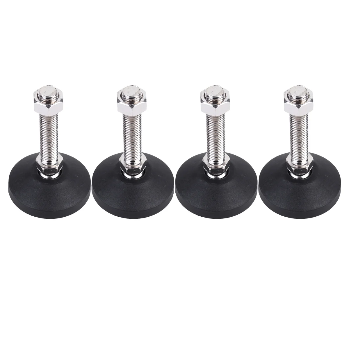 

4Pcs Anti-Slip Bearing Cup Furniture Height Adjustable Mechanical Support Non-Slip Shock-Proof Stand for Shelves Assembly Line