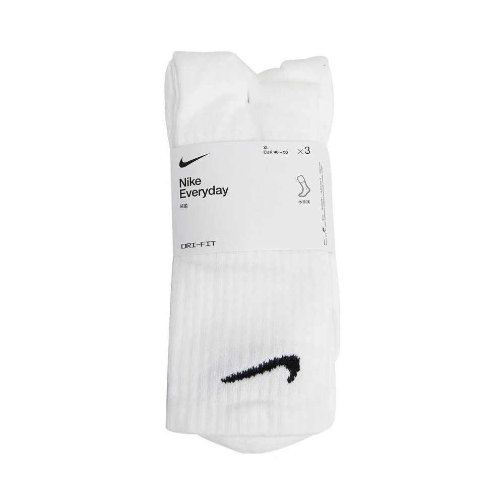 Nike 2025 Conjunto de descuento de calcetines largos U NK EVERYDAY LTWT CREW 3PR para hombre SX7676-100