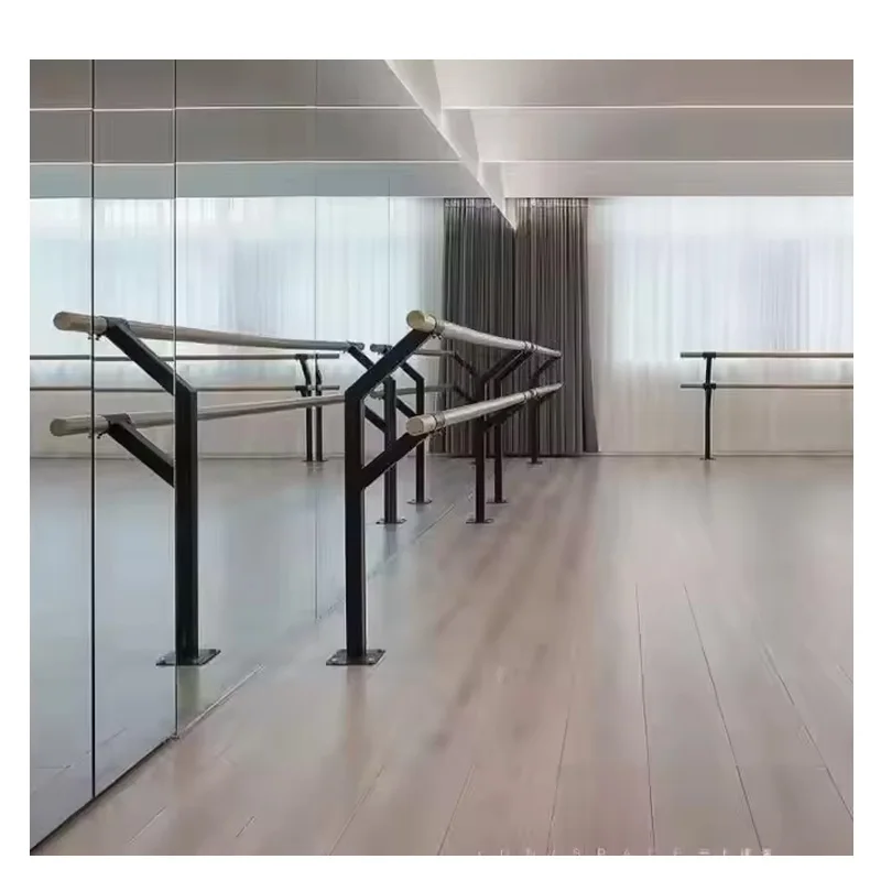 

Лидер продаж, тренировочные упражнения для балета и танцев, портативные двойные барры, настенное крепление, балетный барре, танцевальный бар для дома и клубных тренировок