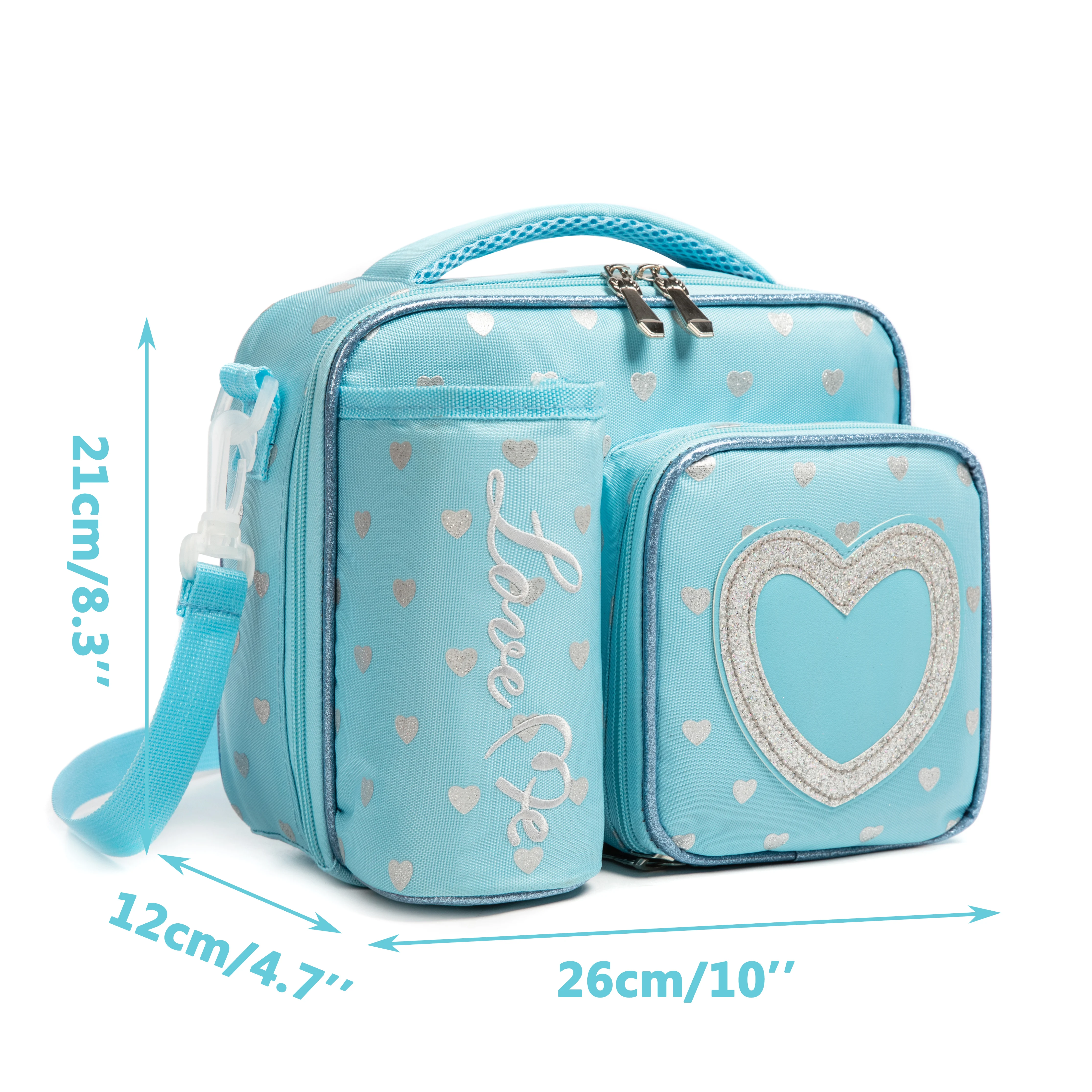 Meetbelify Lunch Bag Kids Cooler Bag for Boys Girls Insulated Kids Lunch Bag Kindergarten Elementary School  Bag