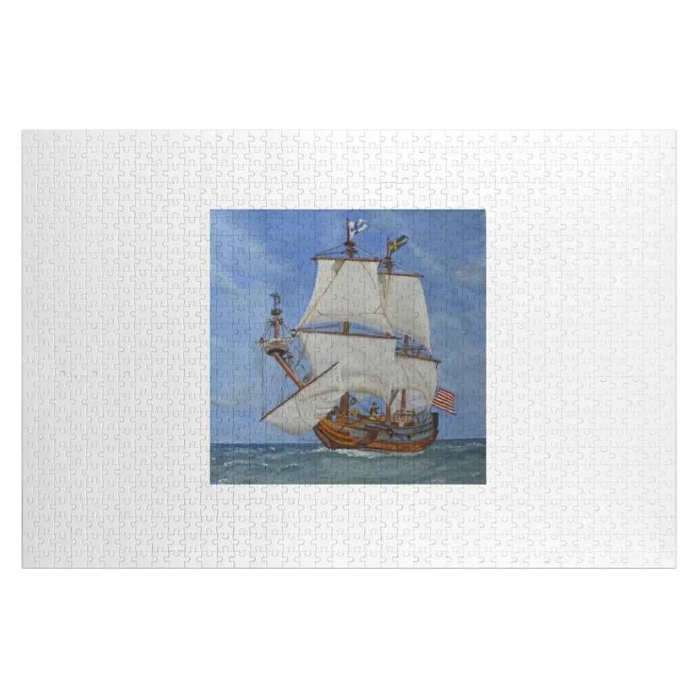 

KALMAR NYCKEL Jigsaw Puzzle Custom Wood Christmas Gifts Wooden Adults Puzzle