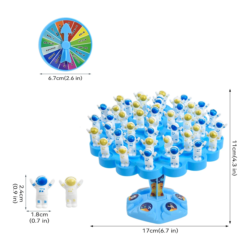 Astronaut Balance Tree Games Balancing Board Game Parent-child Interaction Tabletop Balance Game Toy Space Puzzle Toys Gift