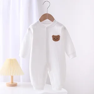 Macacão recém-nascido, macacão de bebê, roupas de criança, infantil infantil, roupas de lazer, meninas e meninos, algodão, outono, primavera 10 principais vendas roupa de principe para bebe - №10