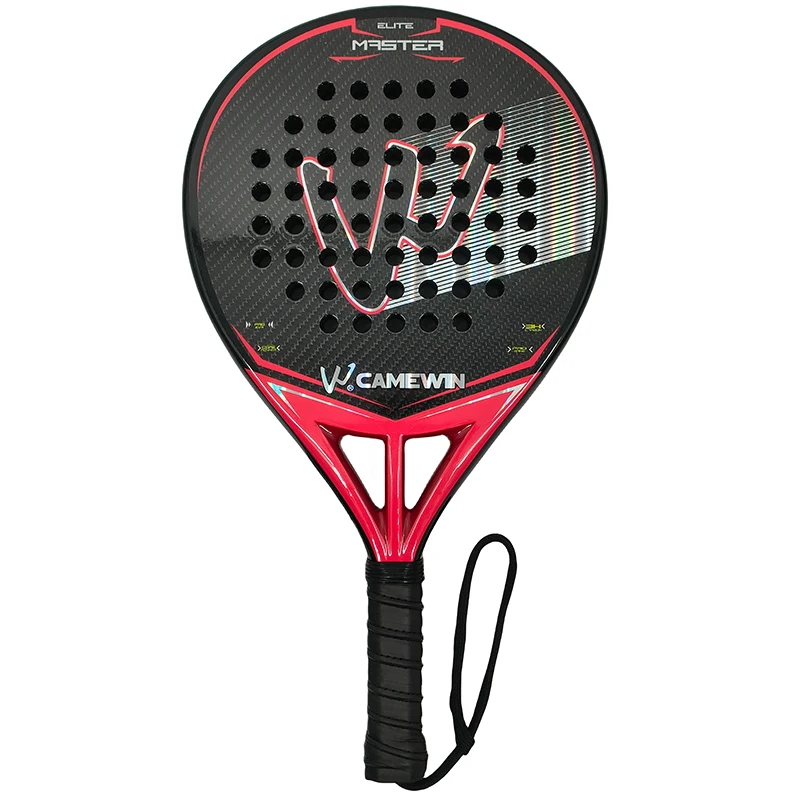 3K carbon fiber Padel racket Paddle racket EVA elastic memory foam Beach tennis racket Carbon fiber padel racket 2024 The new