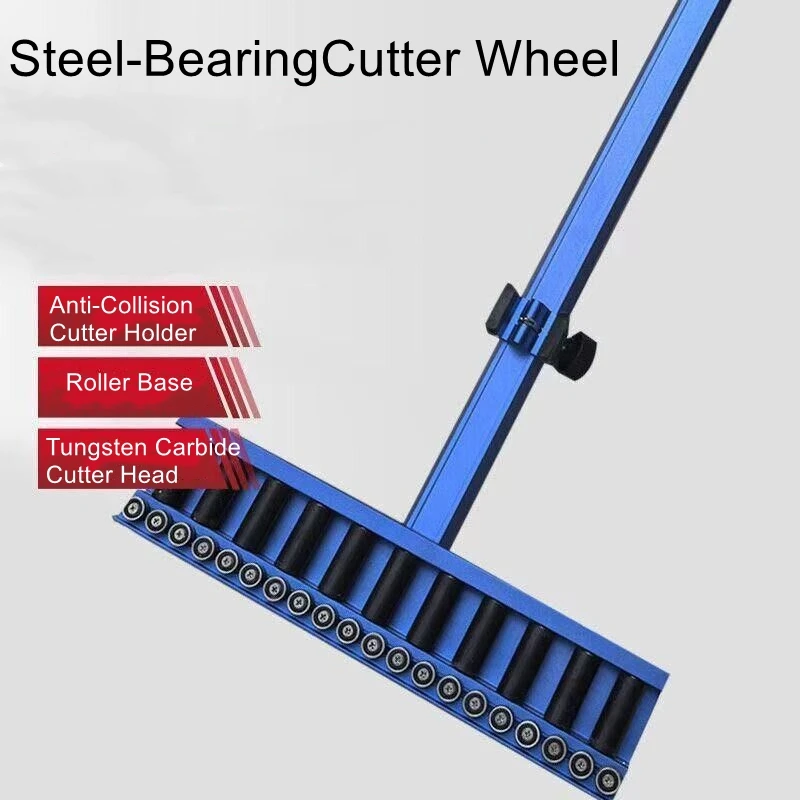 Adjustable Steel Bearing Slab T-Shaped Tile Cutter Roller Wheel Right-Angle Tile Clamp Full-Ceramic Cutting Machine