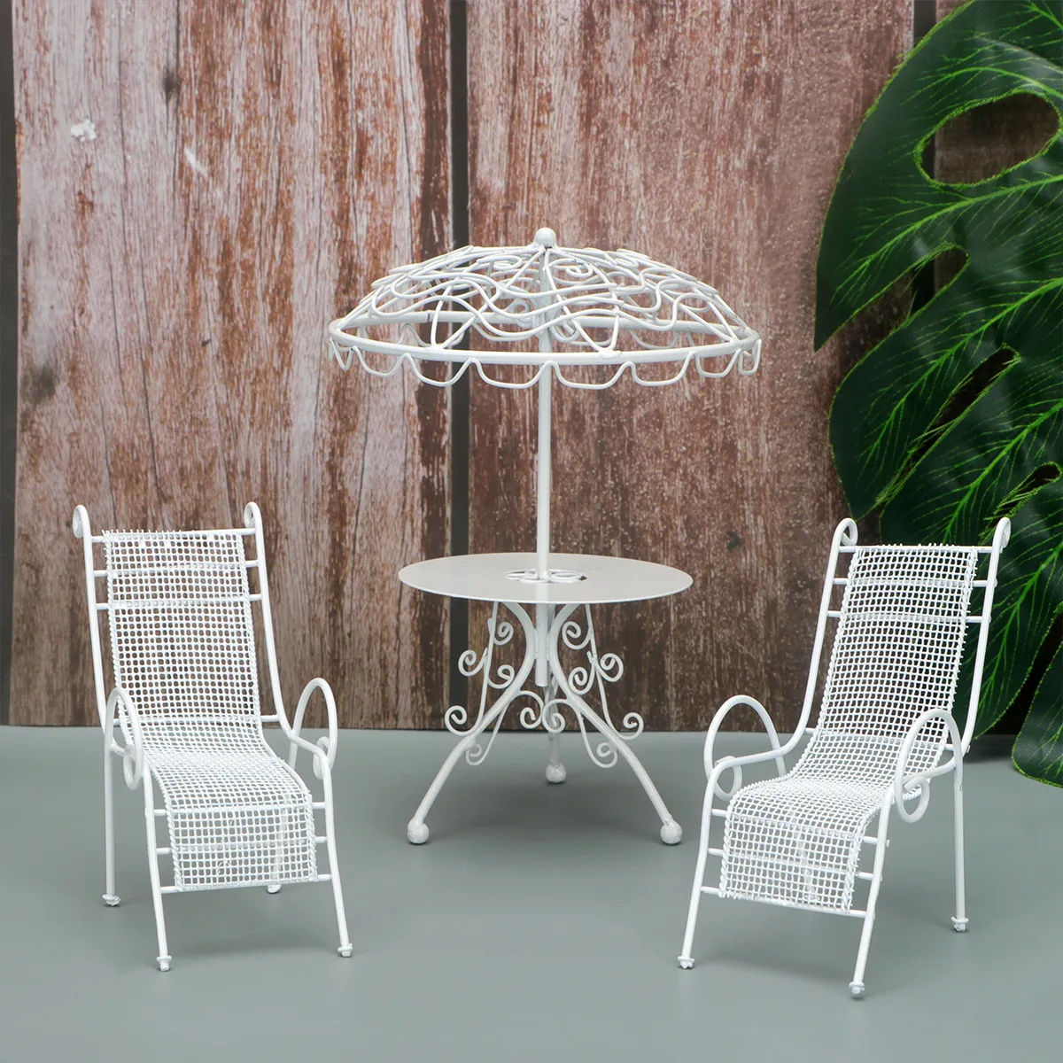 

Миниатюрные стулья и столы для сада и микроландшафта, декор для мини-домиков