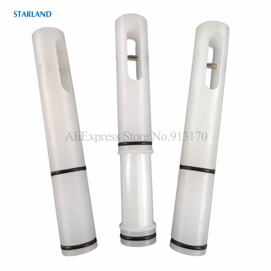 Three Pieces Slide Valve Rods Piston Bars New Spare Parts Of Soft Ice Cream Machines Replacements Accessories 16cm