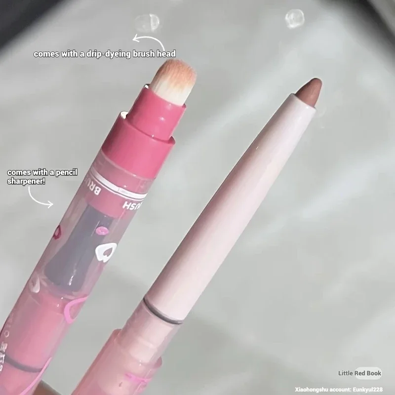 Glass Barbie Mist Lip Liner Outlines Smudges Lip Plump Waterproof Long-Lasting Smooth Lipstick Primer Pout Cosmetic