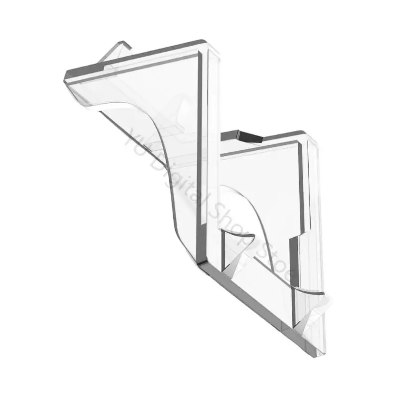 96BA Vertikaler Desktop-Ständer aus Acryl für ausgewählte Mini-Computermodelle, offener Rahmenhalter mit erhöhten Anschlägen für – Detail 3