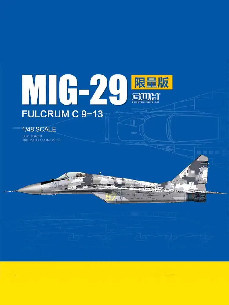 Great Wall hobby Assembled Aircraft Model Kit S4819 MiG-29 9-13 