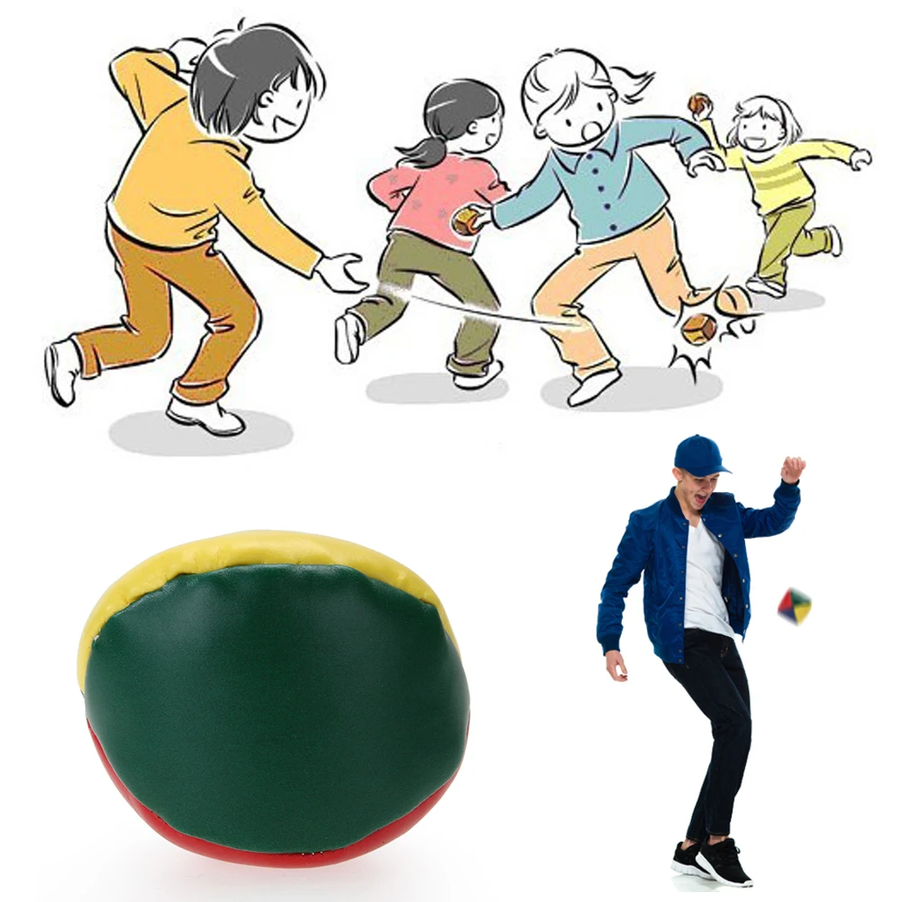 Balle de jonglage lisse et Durable, ensemble de boules de jonglage pour débutants, apprendre à malabarits, Kit de cirque pour enfants, jouet d'extérieur, 1-3 pièces