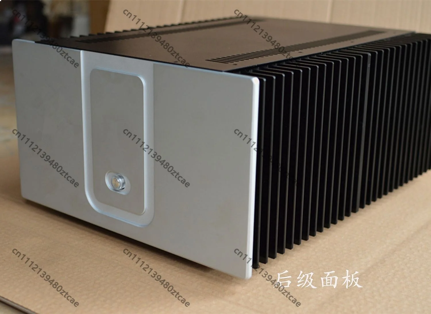 aluminum panel + iron boday amplifier chassis Preamplifier case AMP EnclosureDIY box (320 *180*406mm)