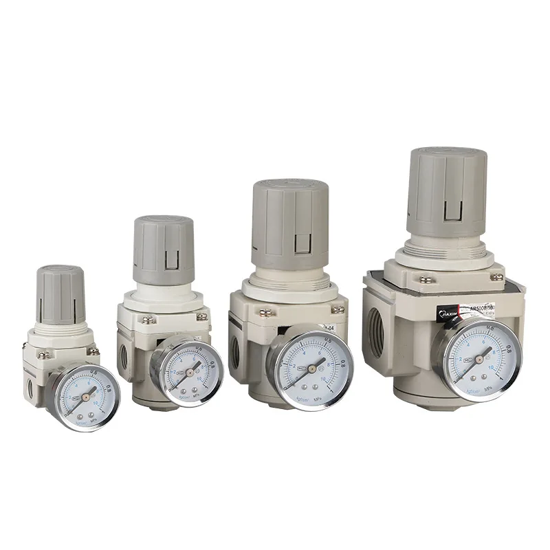 SMC Type White Pneumatic Pressure Reducing Valve AR4000-04 Air Source Processor Regulator Valve