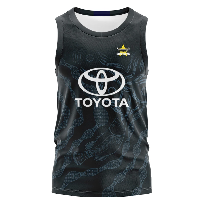 2024New Zealand Warriors North Queensland Cowboys Dynasty Shift Training Men\'s Size: s-5XL Multiple high-quality jerseys