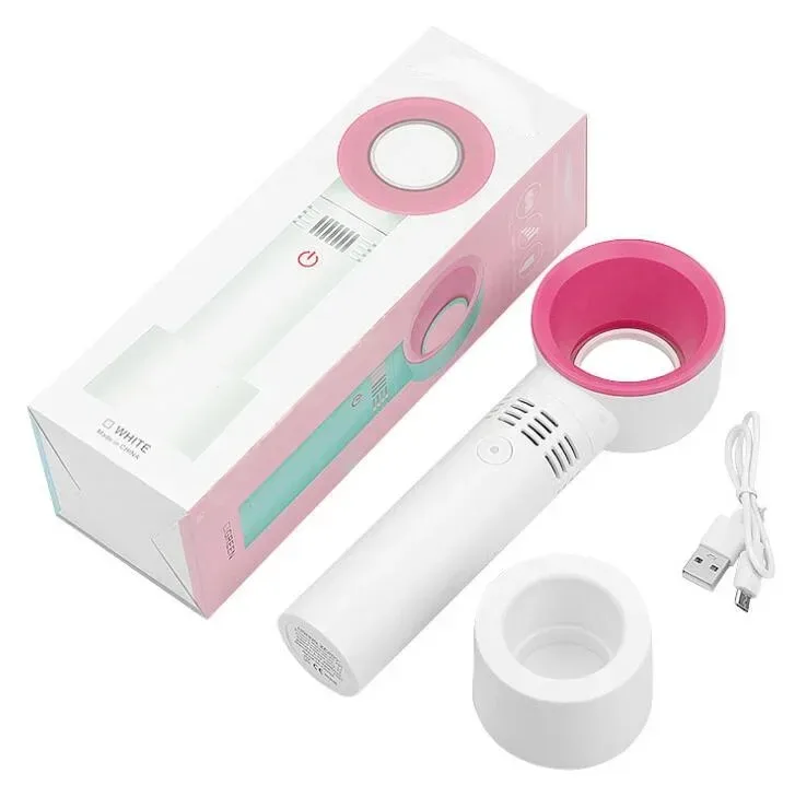 Secador de pestañas con carga USB, planta de pestañas postizas, ventilador sin aspas, consumo de electricidad, máquina meteorológica, herramientas de maquillaje de belleza de órgano