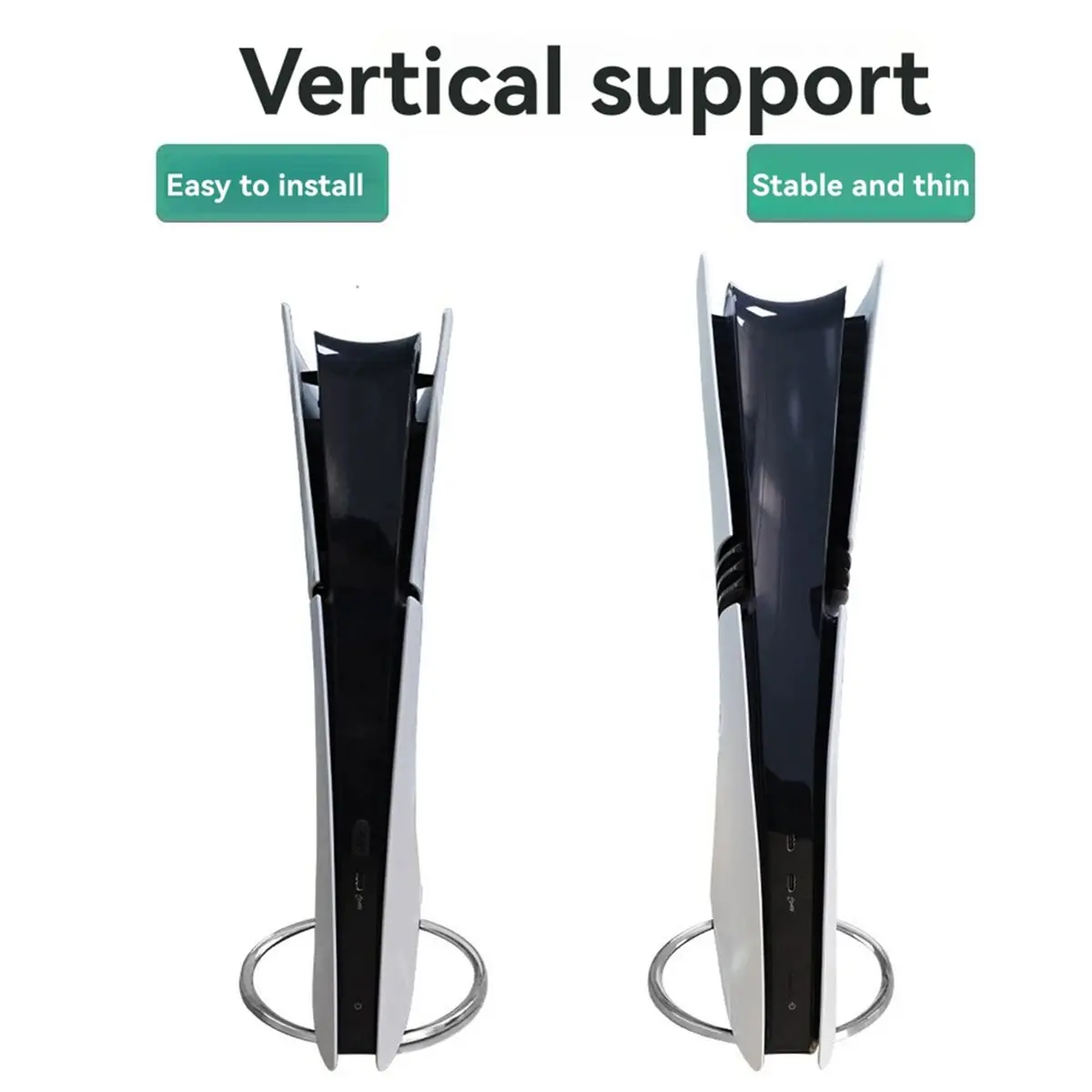 A86G NEW Vertical Stand for Consoles Slim Base Accessories for Pro Console Disc and Digital