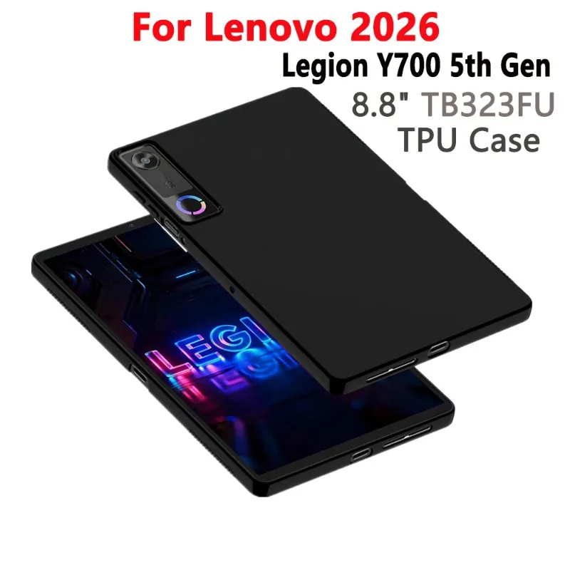

Защитный чехол с воздушной подушкой для планшета Lenovo LEGION Y700 5-го поколения, 8,8 дюйма, 2026, силиконовый, мягкий, TPU, для Y700 Gen 5 TB323FU 8,8 дюйма