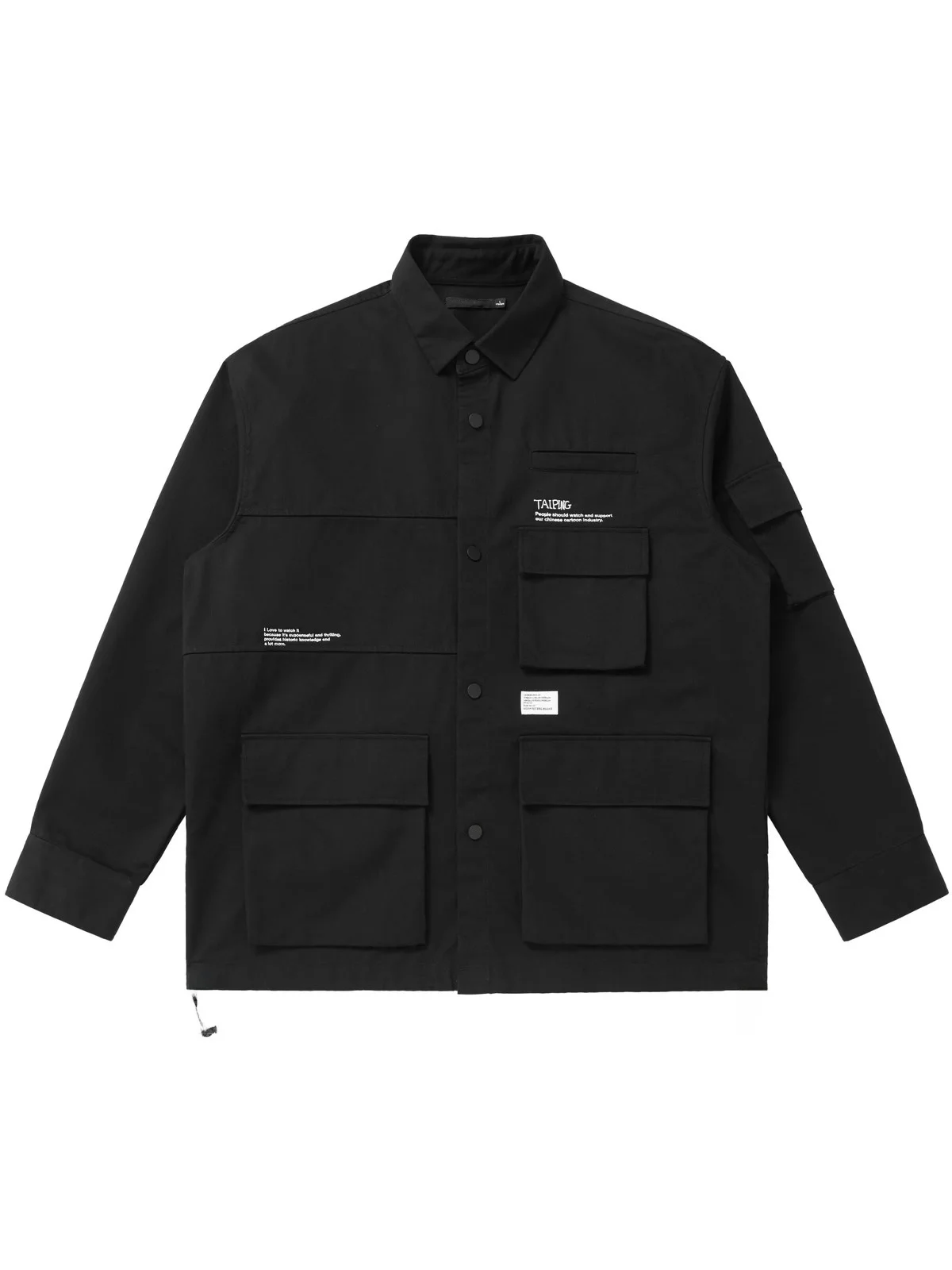 

Свободная повседневная мужская одежда Jaet, весна-осень, японская рабочая одежда в стиле ретро с воротником, верхняя одежда для пар, дышащий хлопок, длинный све