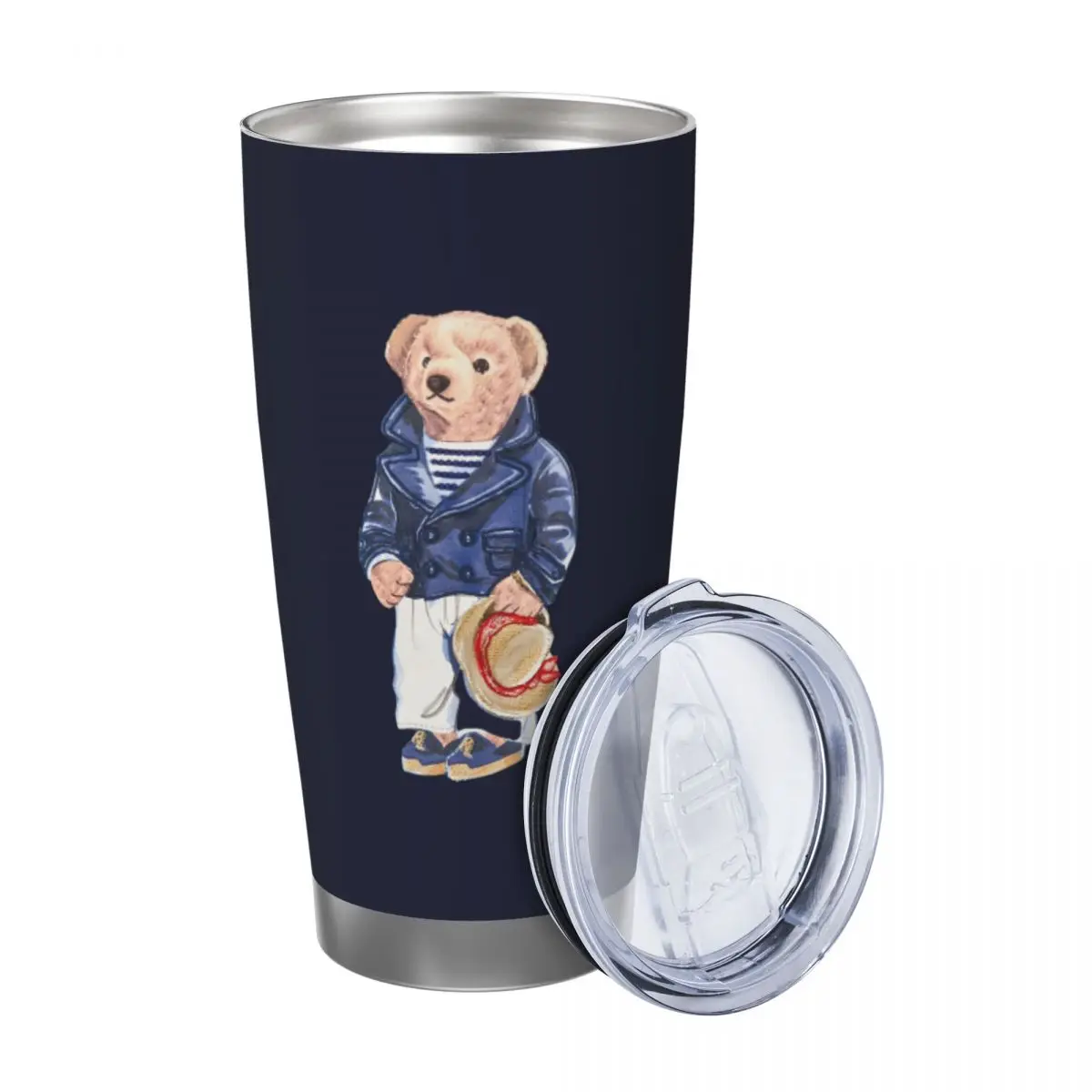 Ralph Bear 20oz Cup Large Capacity Car Mug Leak-proof Juice Coffee Cup Food Grade