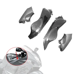 For Suzuki Hayabusa GSX1300R GSX 1300R 08-2020 4Pcs Motorcycle Modified Upper Front Dash Ram Air Duct Cover Carbon Fiber Fairing