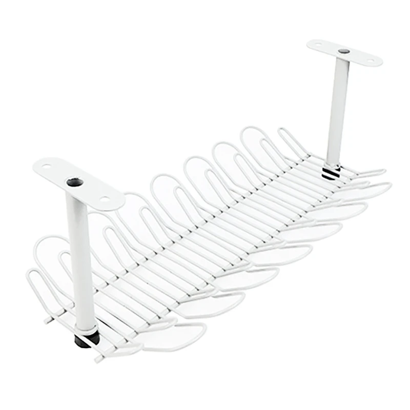 

Cable Organizer Cable Management Tray Under Desk Holder For Wire Management Wire Storage Rack Offices And Kitchens