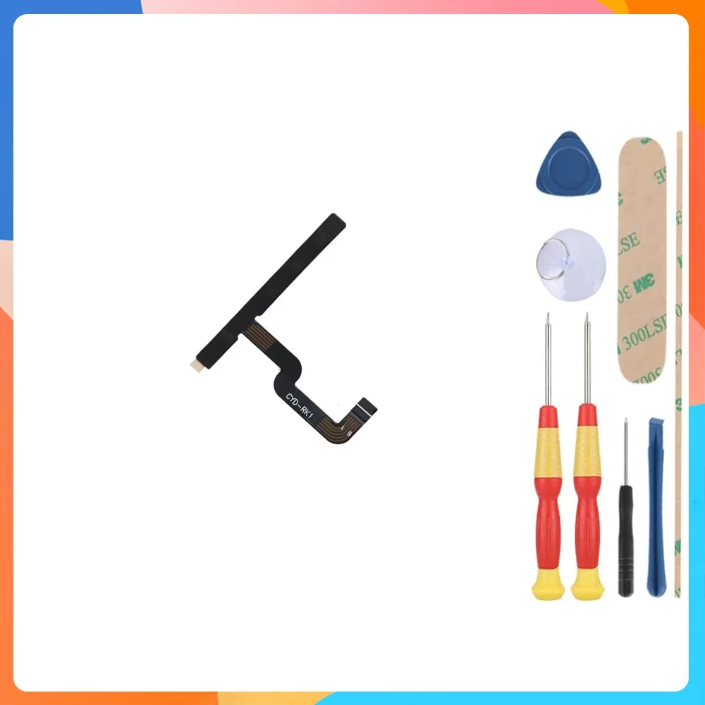 

For DOOGEE U10 Power on/off + Volume FPC Key up/down button flex cable FPC