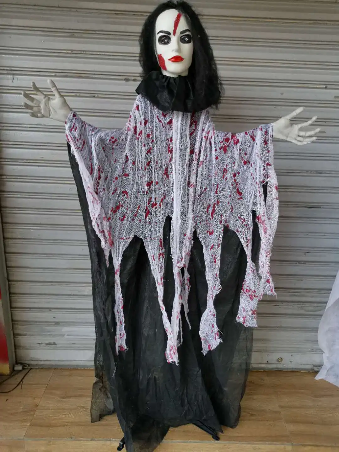 

Halloween Standing Electric Ghost Glow Sound Horror Decoration Bar Haunted House Secret Room Event Atmosphere Props Decoration