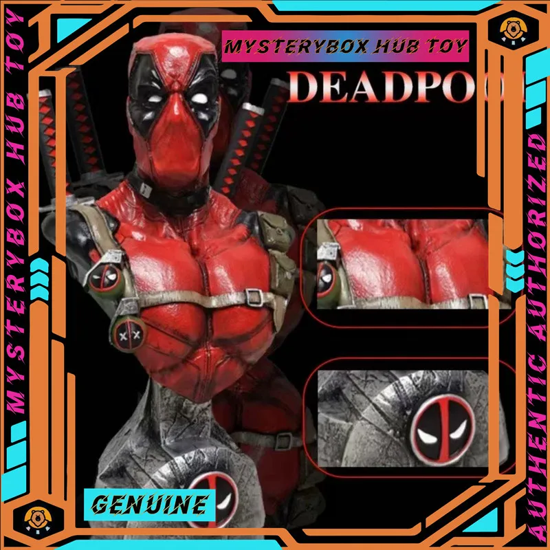 

X Men Deadpool Half Body Bust Resin Gk Statue Collectible Model Figure Desktop Decoration Ideal Gift For Adult Men Collection