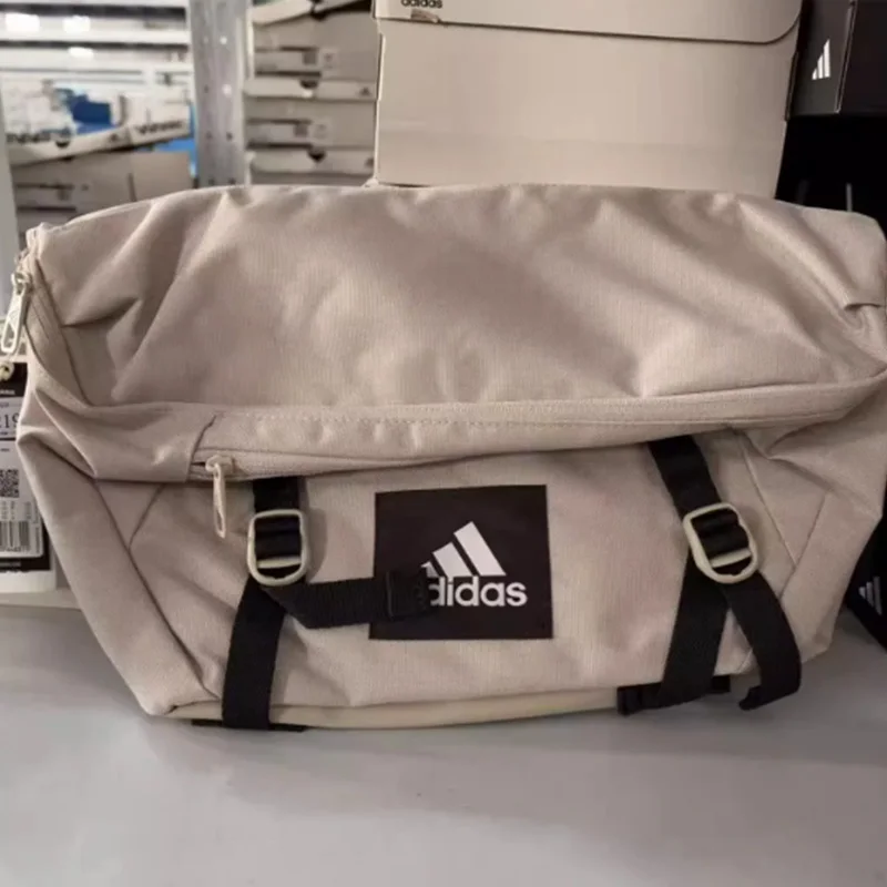 adidas-unisex-spring-new-style-crossbody-bag-jj3369-portable-sports-storage-shoulder-bag