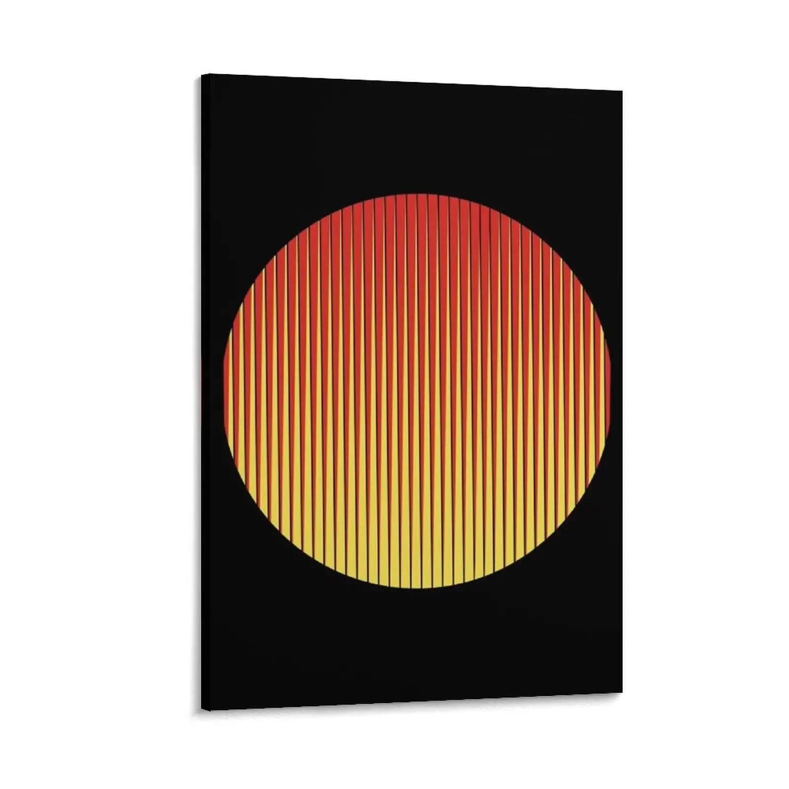 

Red and yellow circle Canvas Painting home decorations Bedroom deco room decorations for men