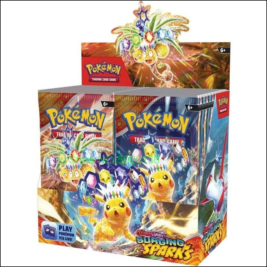 Pokemon Cards Scarlet & Violet — Surging Sparks Booster Display (36 Booster Packs)