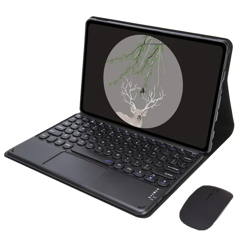 

Tablets Trackpad Keyboard with Case for OPPO Pad 4 Pro 13.2 inch 2025 Stand Cover for OPPO Pad 4 Pro 13.2" Keyboard Case Funda