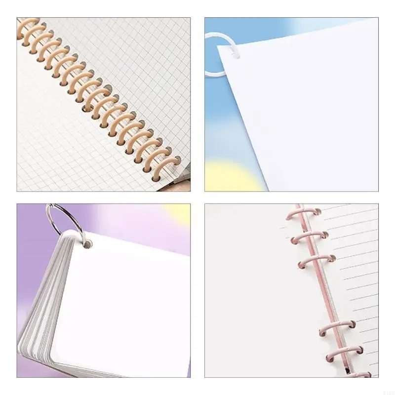 E1PF Pastels ملونة Mini Hole Maker Precisions أداة اللكم لقرطاسية منزل Office School Home