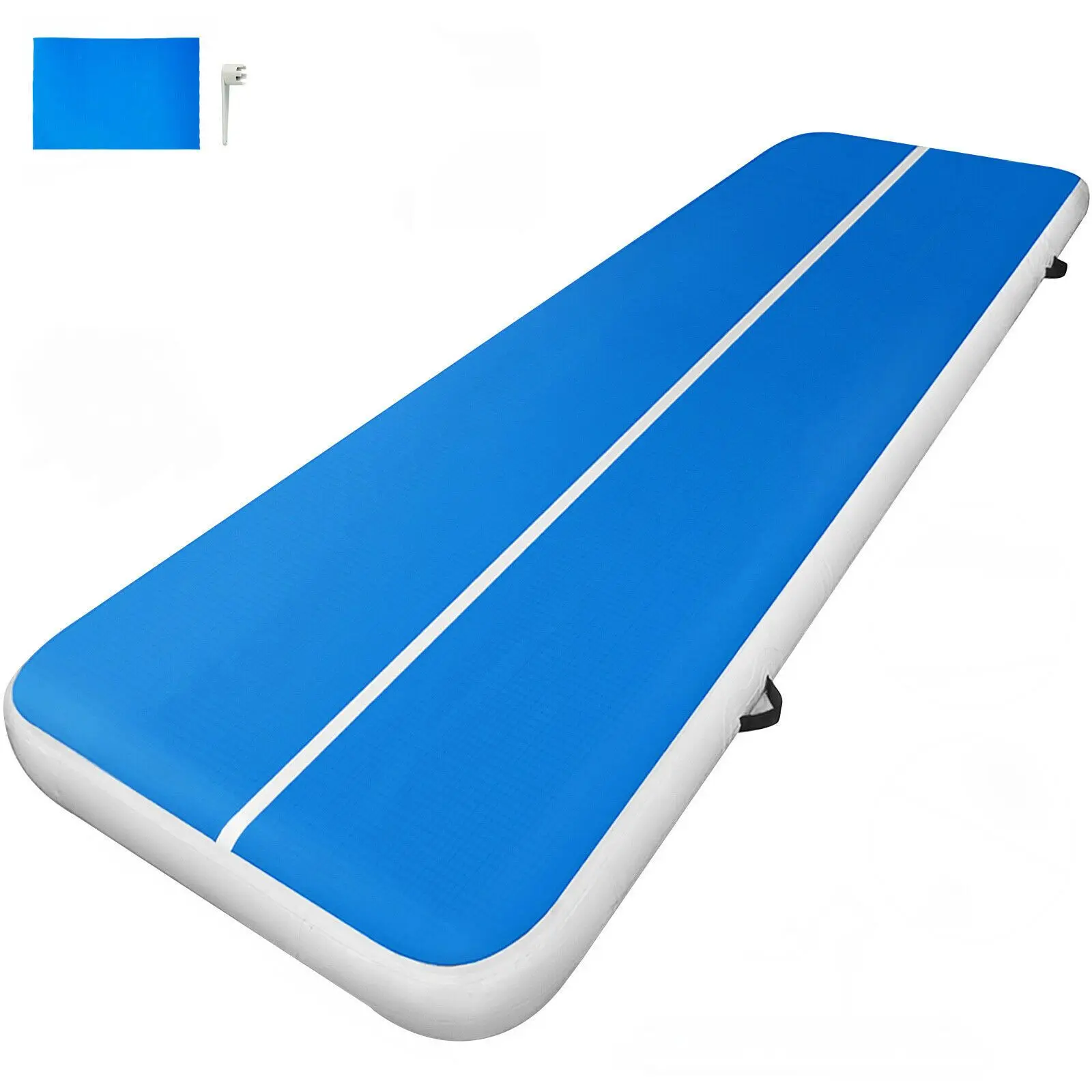 Gratis Ship6x2x0.2m dikte Opblaasbare Air Track Gymnastiek Opblaasbare Air Track Tumbling Mat Gym AirTrack te koop