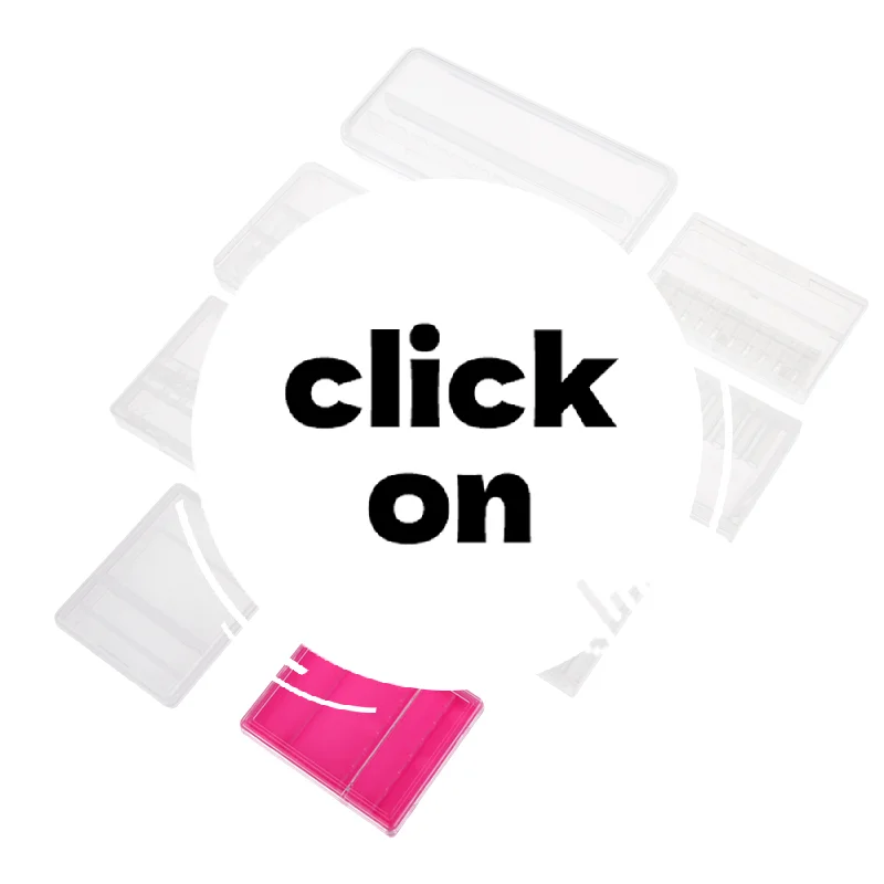 Présentoir de perceuse pour Nail Art, boîte de rangement, foret, fraise, boîte d'accessoires, outils d'art des ongles, 1/5 pièces