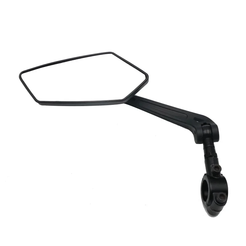 RIDERACE Bicycle Rear View Mirror Clear Bike Wide Range Back Sight Rearview Reflector Adjustable Handlebar Left Right Mirror