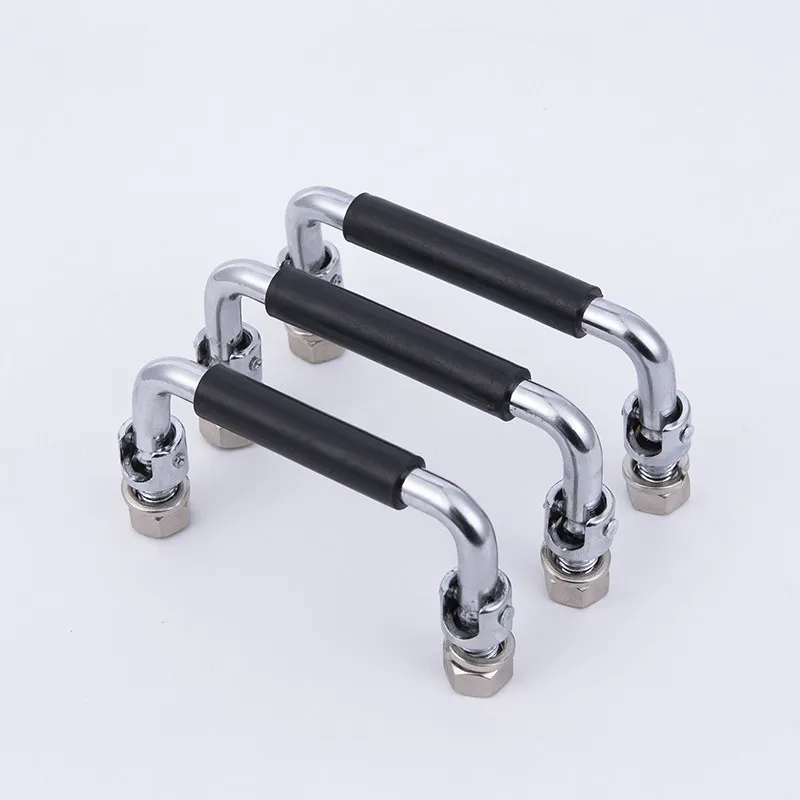 Picture 3: LS506 Folding Toolbox Rubber Covered Industrial Cabinet Handle Electrical Solid Folding Tool Box Home Improvemen