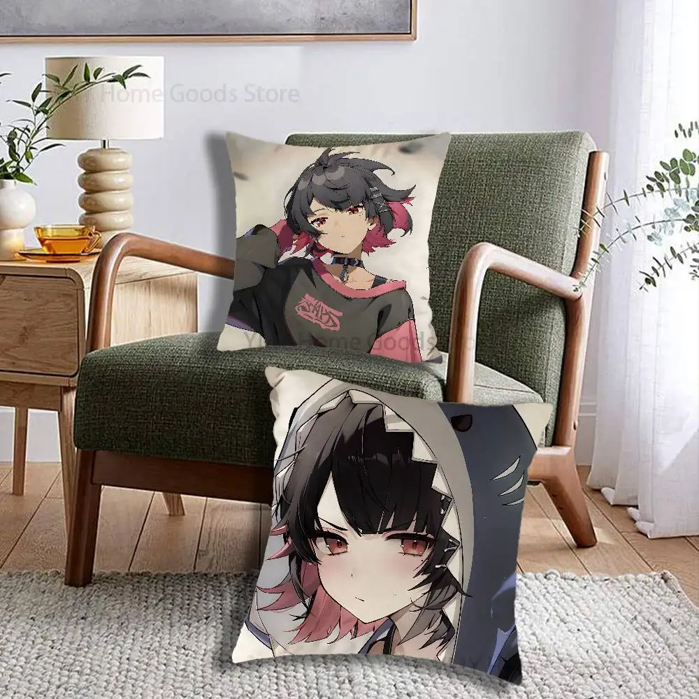 Cute Ellen Joe ZZZ Icons Print Throw Pillow Cover Square Cushion Case for Living Room Bedroom Decor