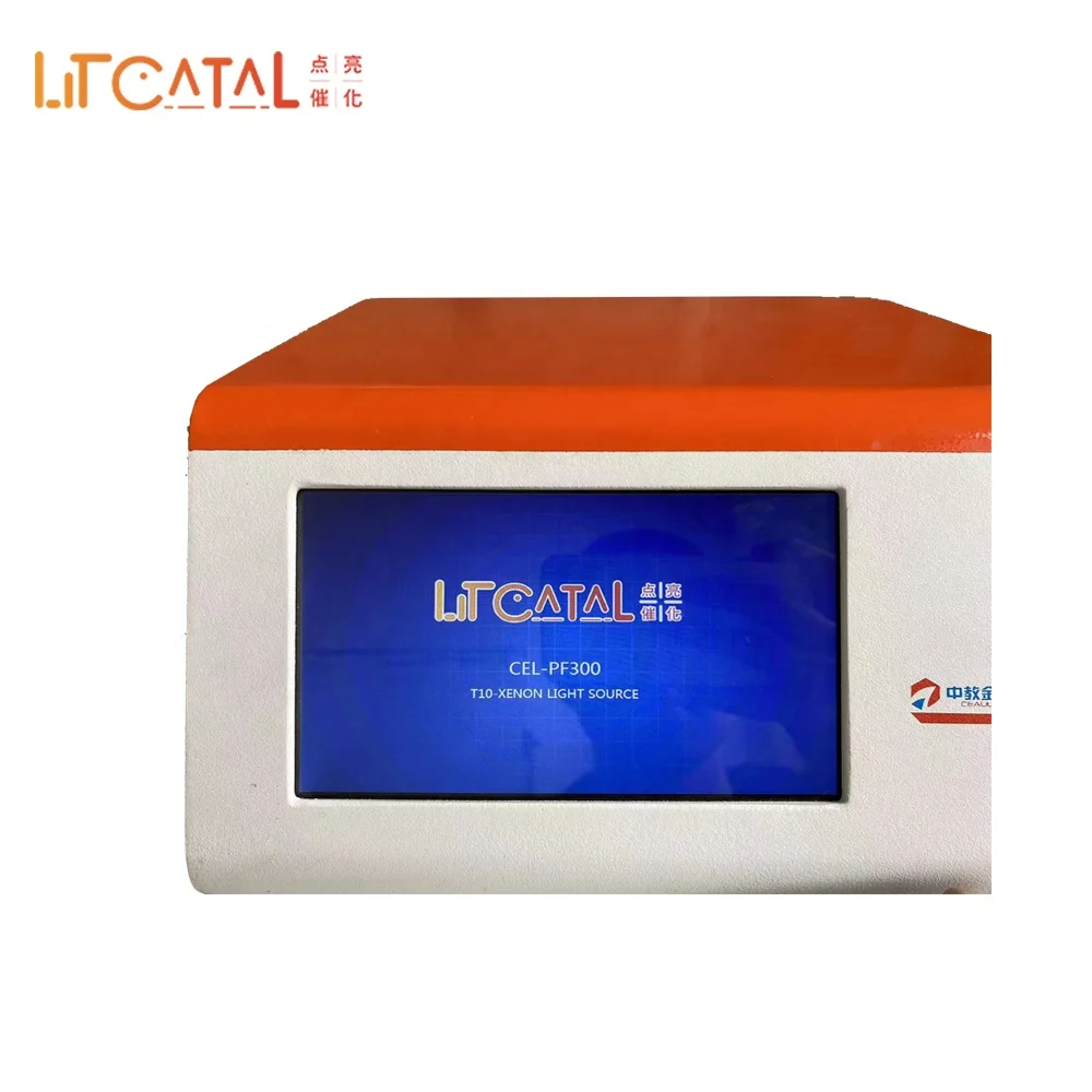 Photocatalysis Xenon Lamp Light Source with Visible Light and UV Light  Sunlight Simulator