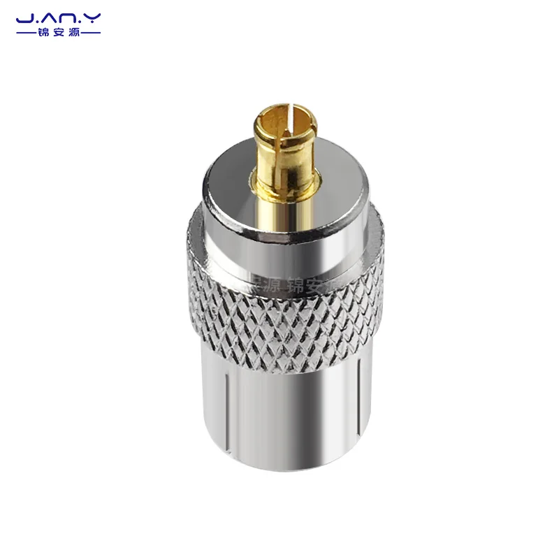 75 Ohm Mcx Naar Tv Adapter Set Top Box Tv Antenne Rf Signaal Hoge Frequentie Winst Koper Vergulde Iec Vrouw Naar Mcx Man