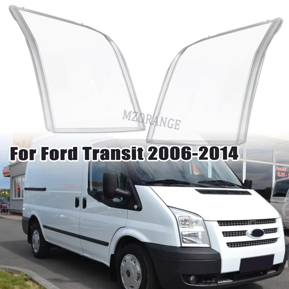 

Headlamps Lampshade Lamp Shell Fit For Ford Transit MK7 VM V348 2006 - 2014 Shell Lens Headlight Cover Replace Car Accessories