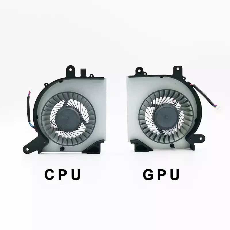 Imagem -01 - Ventilador de Refrigeração Original para Msi Bravo 17 A4ddr Cpu Gpu r l Ms17fk ventilador de refrigeracao original para msi bravo 17 a4ddr cpu gpu r l ms17fk 01