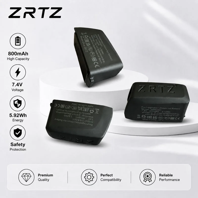 Image of 1~5 Stück ZRTZ 800mAh Akku für SRAM XX1 X01 GX AXS Rot Schwarz Axs Etap Force