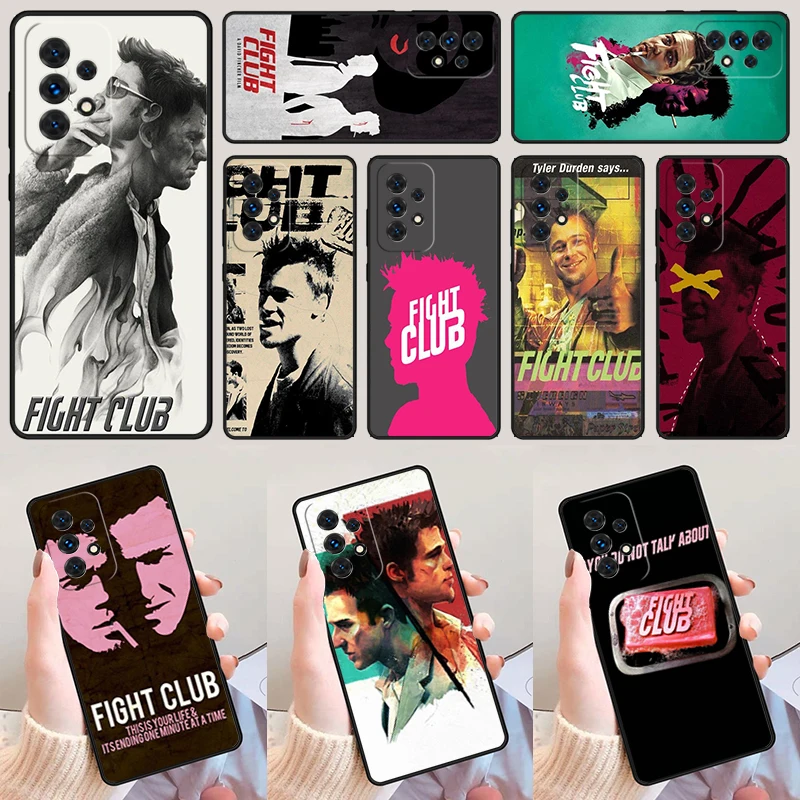 

Movie F-Fight Club For Samsung Galaxy A52 A72 A73 A20e A21S A50 A70 A11 A12 A42 A31 A40 A51 A71 A32 A80 A91 Phone Case Cover