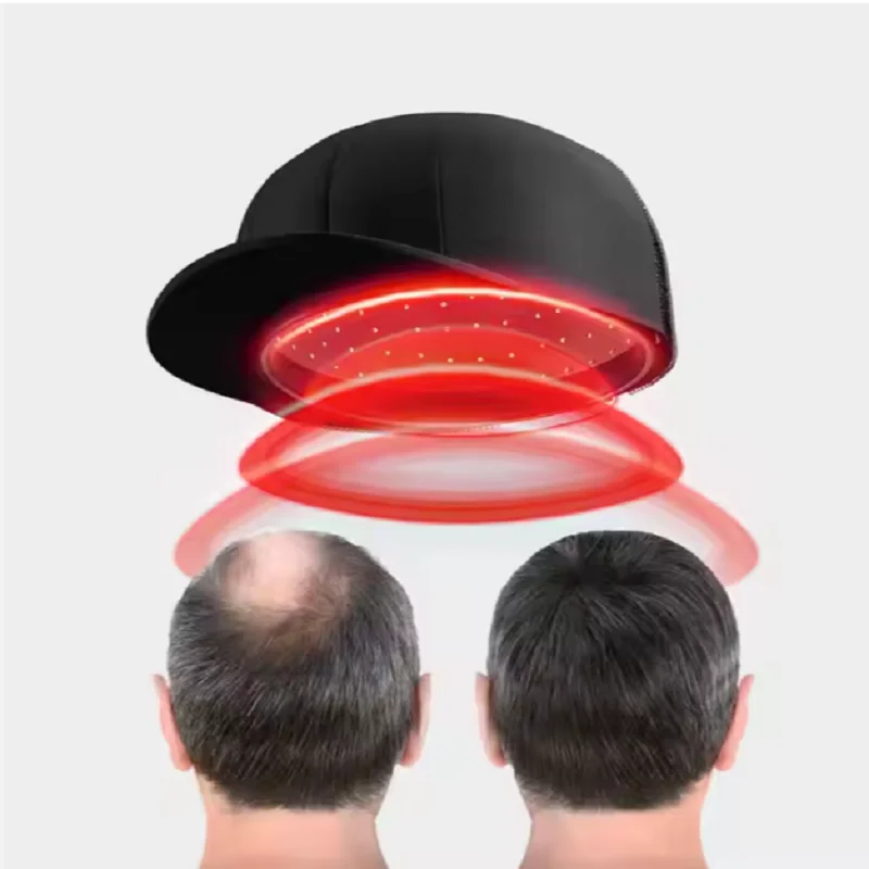 276gen Diodes Hair Growth Laser Cap Anti Hair Loss Anxiety Stress Relief Head Pain LLLT Device Scalp Relax Massager Helmet